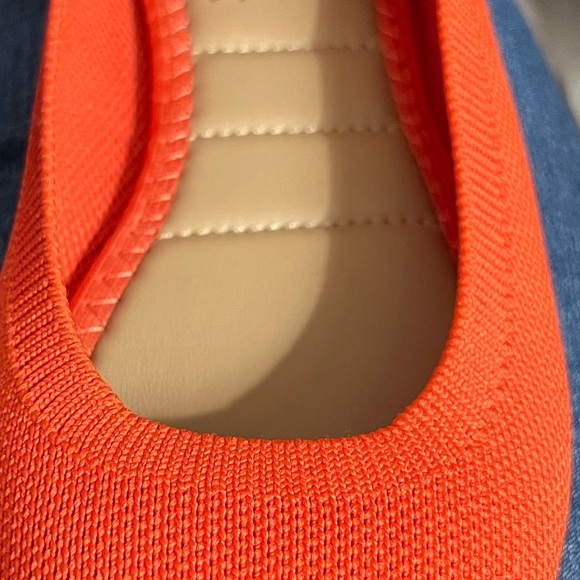 Cynthia Rowley Chelsea Flats Orange - Picture 5 of 5